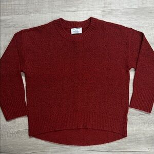 Old Navy Women's Dark Red Crewneck Sweater petite small